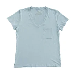 Women's Pajamas|Women's Tees<Little Sleepies Perfect Pocket Tee Stormy
