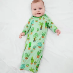 Layette|Infant Gowns<Little Sleepies Infant Gown Succulent Love