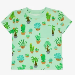 Tops & Tees|Tops & Tees<Little Sleepies Relaxed Pocket Tee Succulent Love