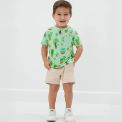 Tops & Tees|Tops & Tees<Little Sleepies Relaxed Pocket Tee Succulent Love