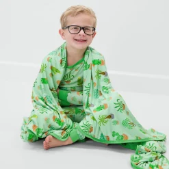 Cloud Blankets|Cloud Blankets<Little Sleepies Large Cloud Blanket® Succulent Love