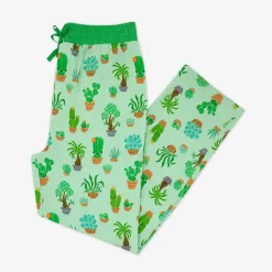 Daddy & Me|Full Family Matching<Little Sleepies Men's Pajama Pants Succulent Love