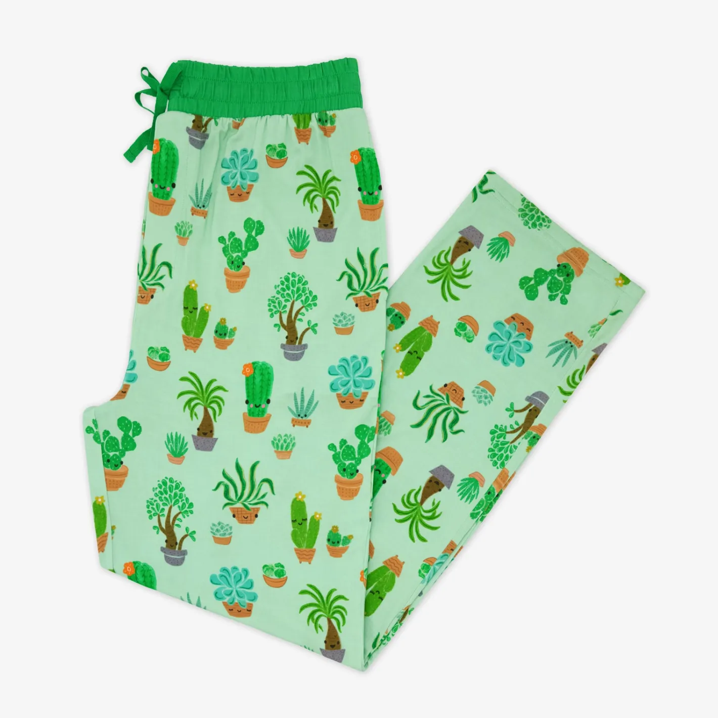 Daddy & Me|Full Family Matching<Little Sleepies Men's Pajama Pants Succulent Love