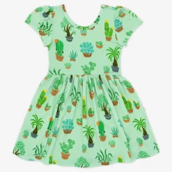 Dresses|Dresses<Little Sleepies Skater Dress Succulent Love