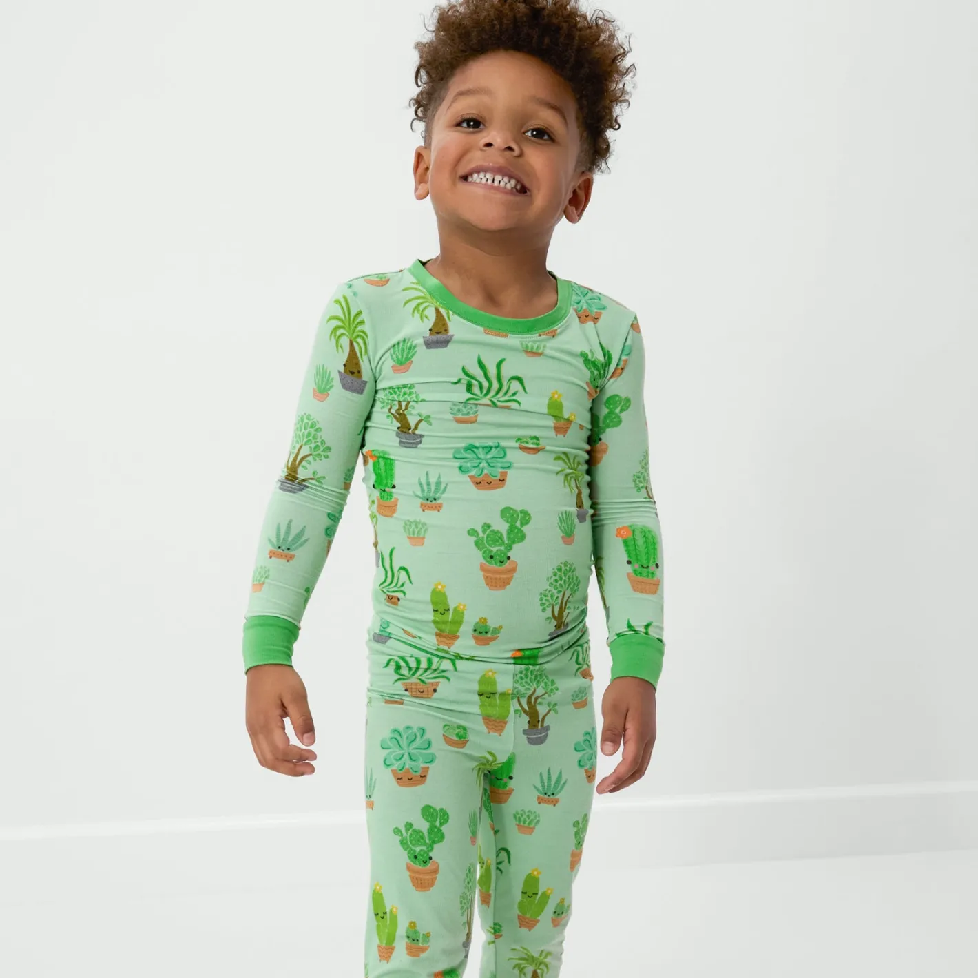 Two-Piece Pj Sets|Two-Piece Pj Sets<Little Sleepies Two-Piece Pajama Set Succulent Love