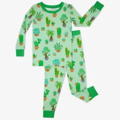 Two-Piece Pj Sets|Two-Piece Pj Sets<Little Sleepies Two-Piece Pajama Set Succulent Love