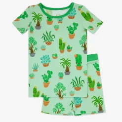 Two-Piece Pj Sets|Two-Piece Pj Sets<Little Sleepies Two-Piece Pajama Set Succulent Love