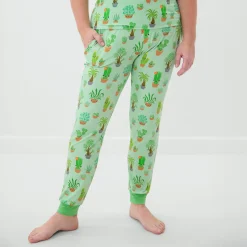 Mommy & Me|Mommy & Me<Little Sleepies Women's Pajama Pants Succulent Love