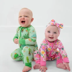 Zippies|Mommy & Me<Little Sleepies Zippy Succulent Love