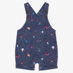 Bamboo Baby Clothes|Joggers<Little Sleepies Shorty Overall Summer Celebrations