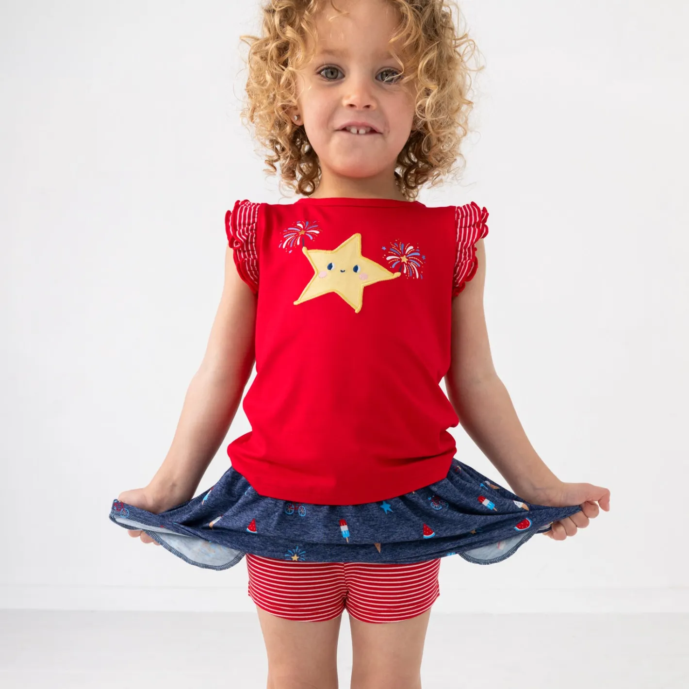 Bottoms|Bottoms<Little Sleepies Skort Summer Celebrations