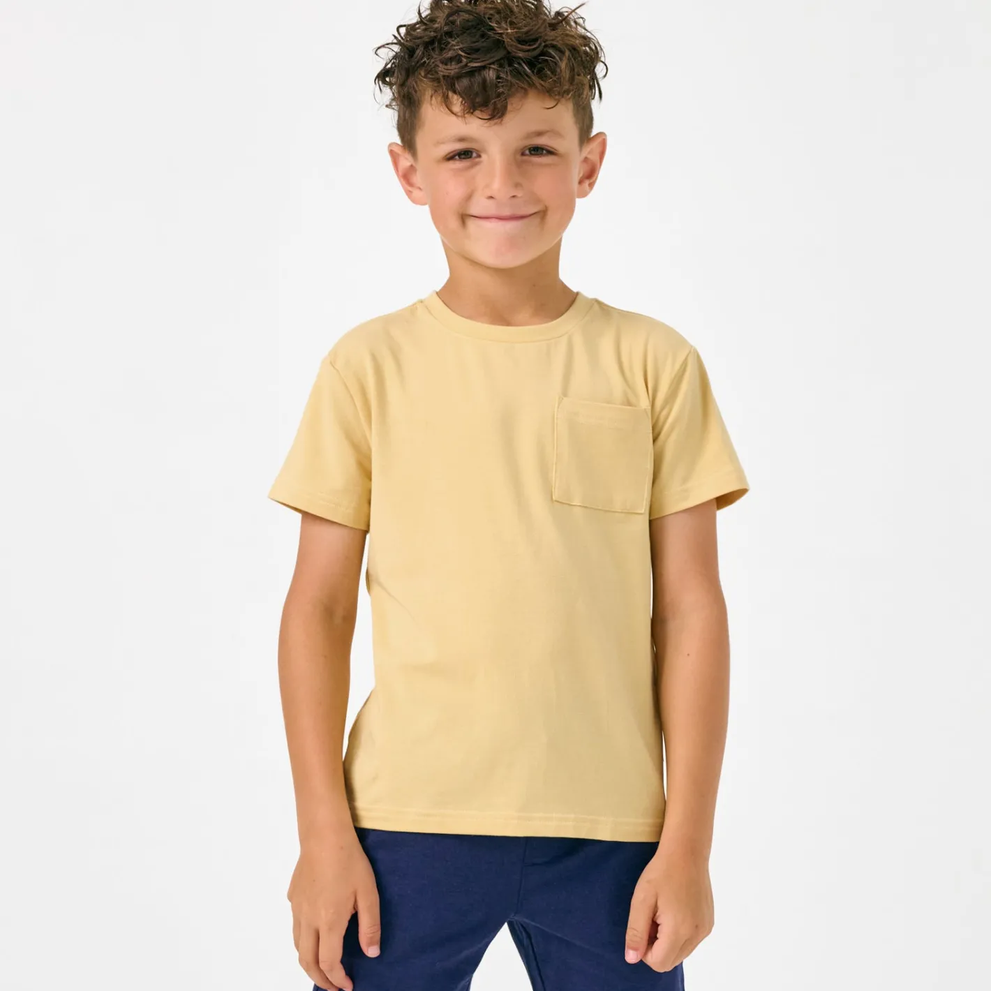 Tops & Tees|Tops & Tees<Little Sleepies Relaxed Pocket Tee Sunglow