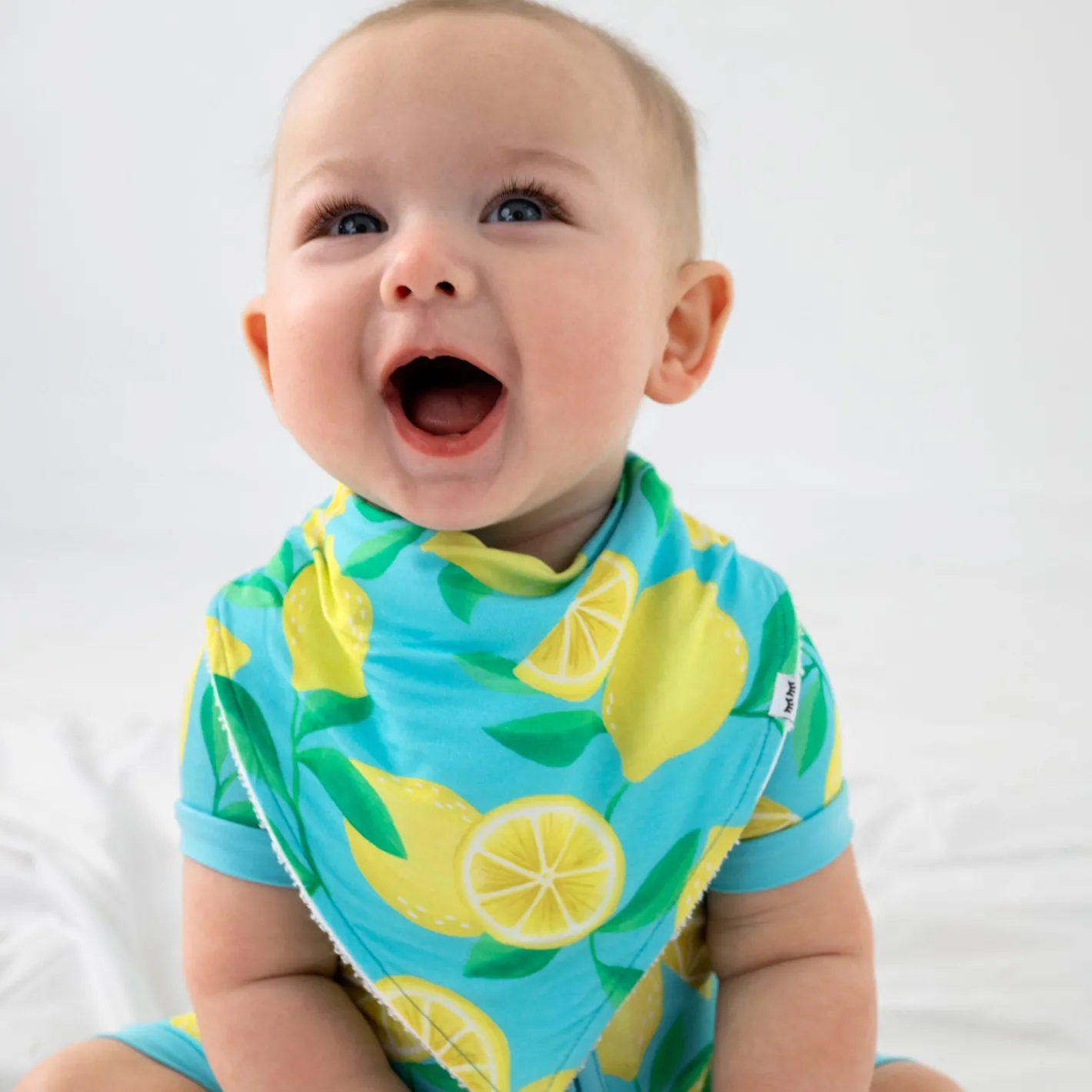 Bibs<Little Sleepies Bandana Bib Sunny Citrus