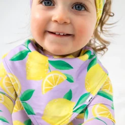Bibs<Little Sleepies Bandana Bib Sunny Citrus