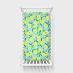 Sheets<Little Sleepies Fitted Crib Sheet Sunny Citrus