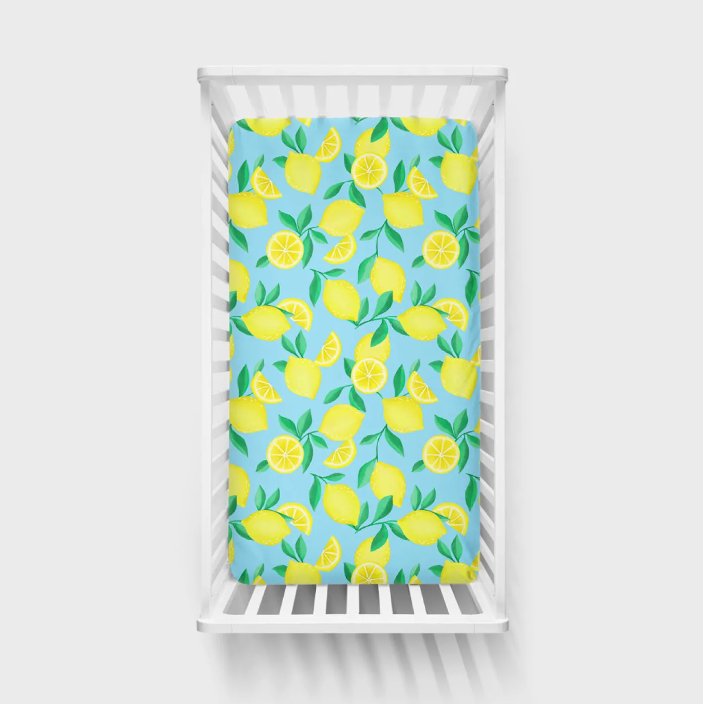 Sheets<Little Sleepies Fitted Crib Sheet Sunny Citrus