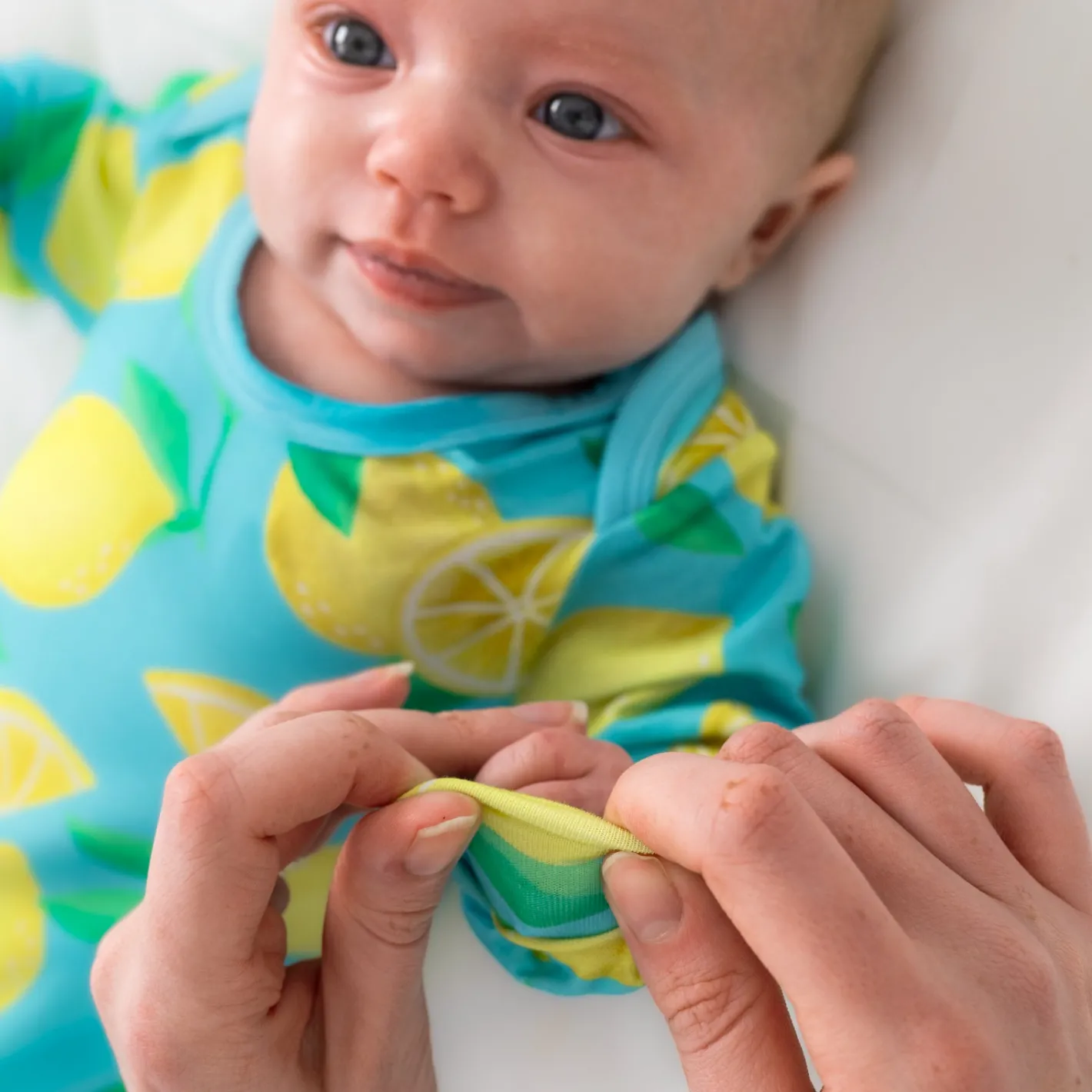 Layette|Infant Gowns<Little Sleepies Infant Gown Sunny Citrus