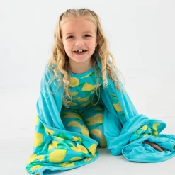 Cloud Blankets|Cloud Blankets<Little Sleepies Large Cloud Blanket® Sunny Citrus