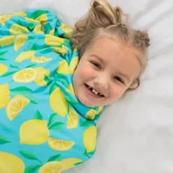 Cloud Blankets|Cloud Blankets<Little Sleepies Large Cloud Blanket® Sunny Citrus
