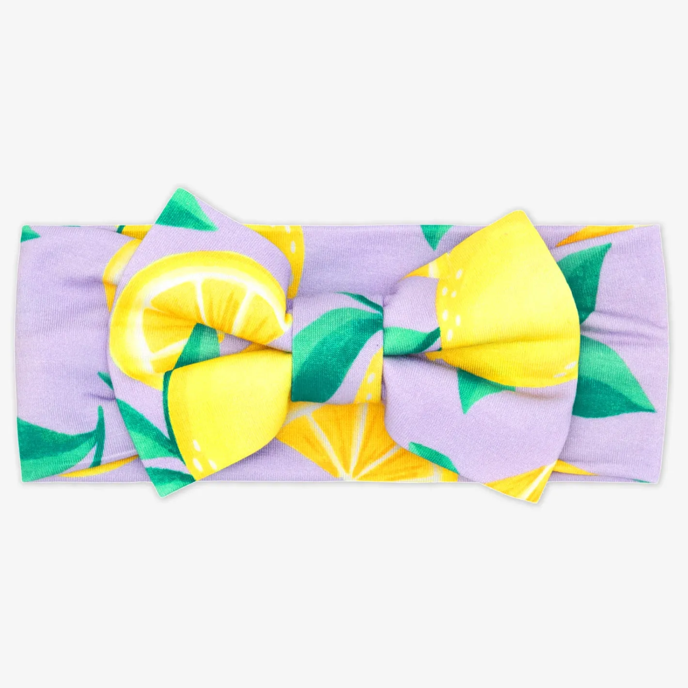 Hats & Headbands<Little Sleepies Luxe Bow Headband Sunny Citrus