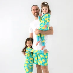 Daddy & Me|Full Family Matching<Little Sleepies Men's Pajama Shorts Sunny Citrus