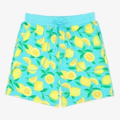 Daddy & Me|Full Family Matching<Little Sleepies Men's Pajama Shorts Sunny Citrus