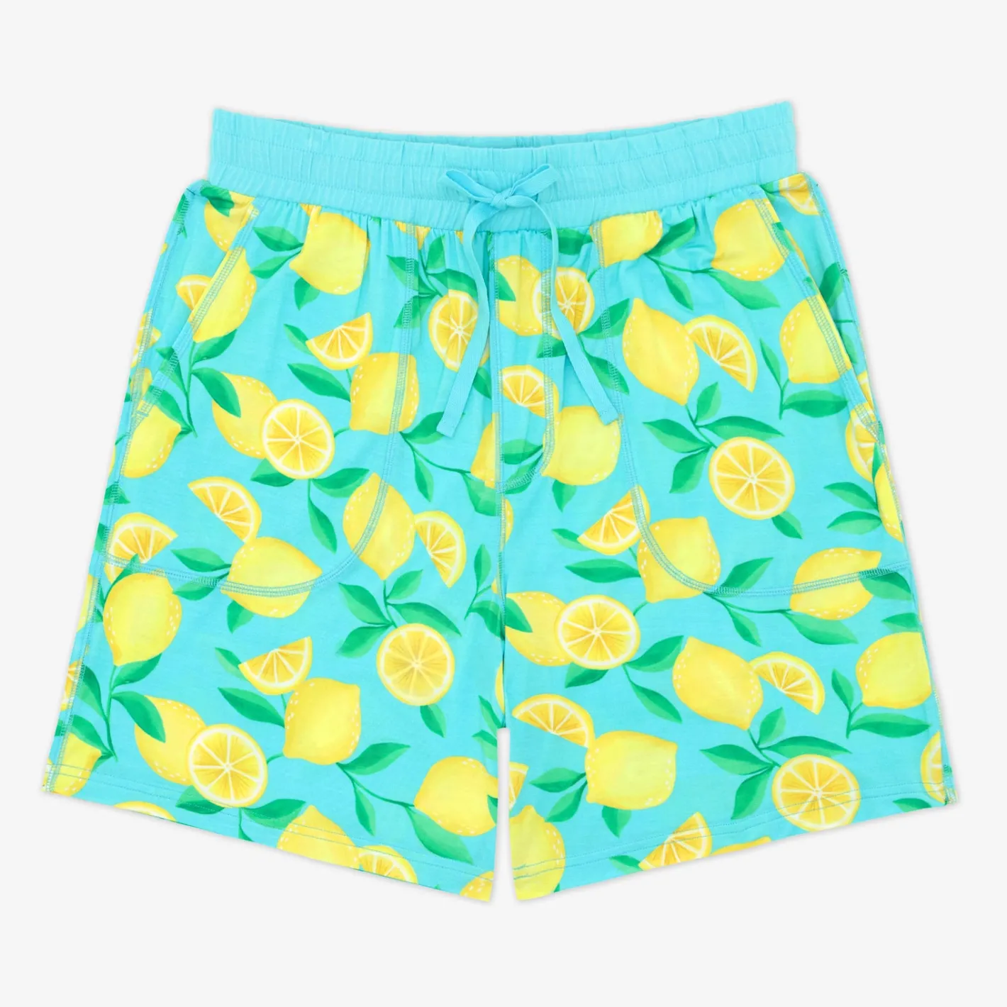 Daddy & Me|Full Family Matching<Little Sleepies Men's Pajama Shorts Sunny Citrus