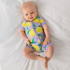 Zippies|Sibling Matching<Little Sleepies Shorty Zippy Sunny Citrus