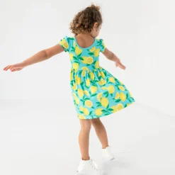 Dresses|Dresses<Little Sleepies Skater Dress Sunny Citrus