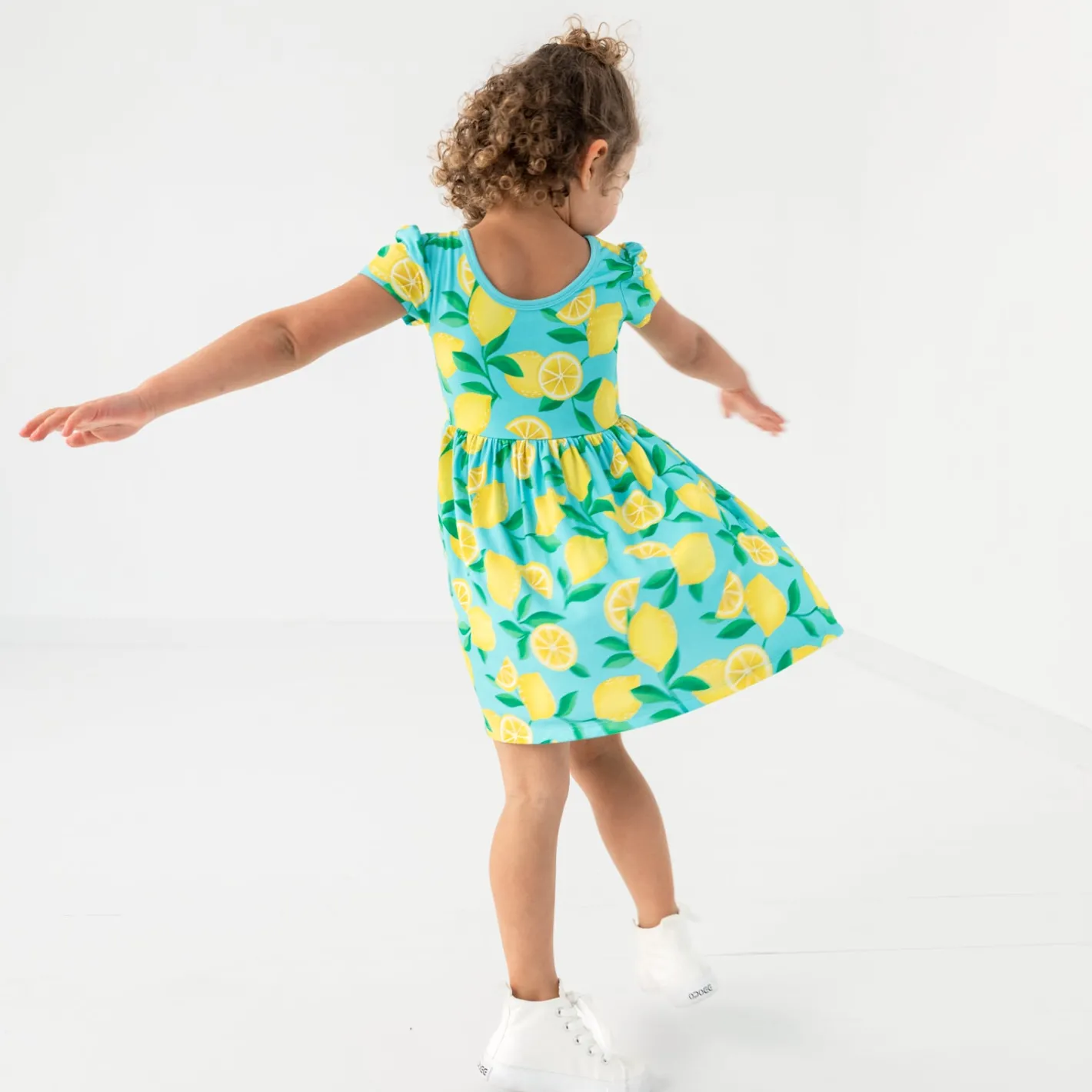 Dresses|Dresses<Little Sleepies Skater Dress Sunny Citrus
