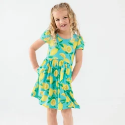 Dresses|Dresses<Little Sleepies Skater Dress Sunny Citrus