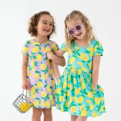 Dresses|Dresses<Little Sleepies Skater Dress Sunny Citrus