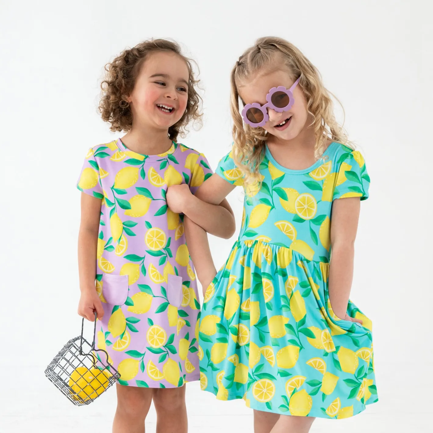 Dresses|Dresses<Little Sleepies Skater Dress Sunny Citrus