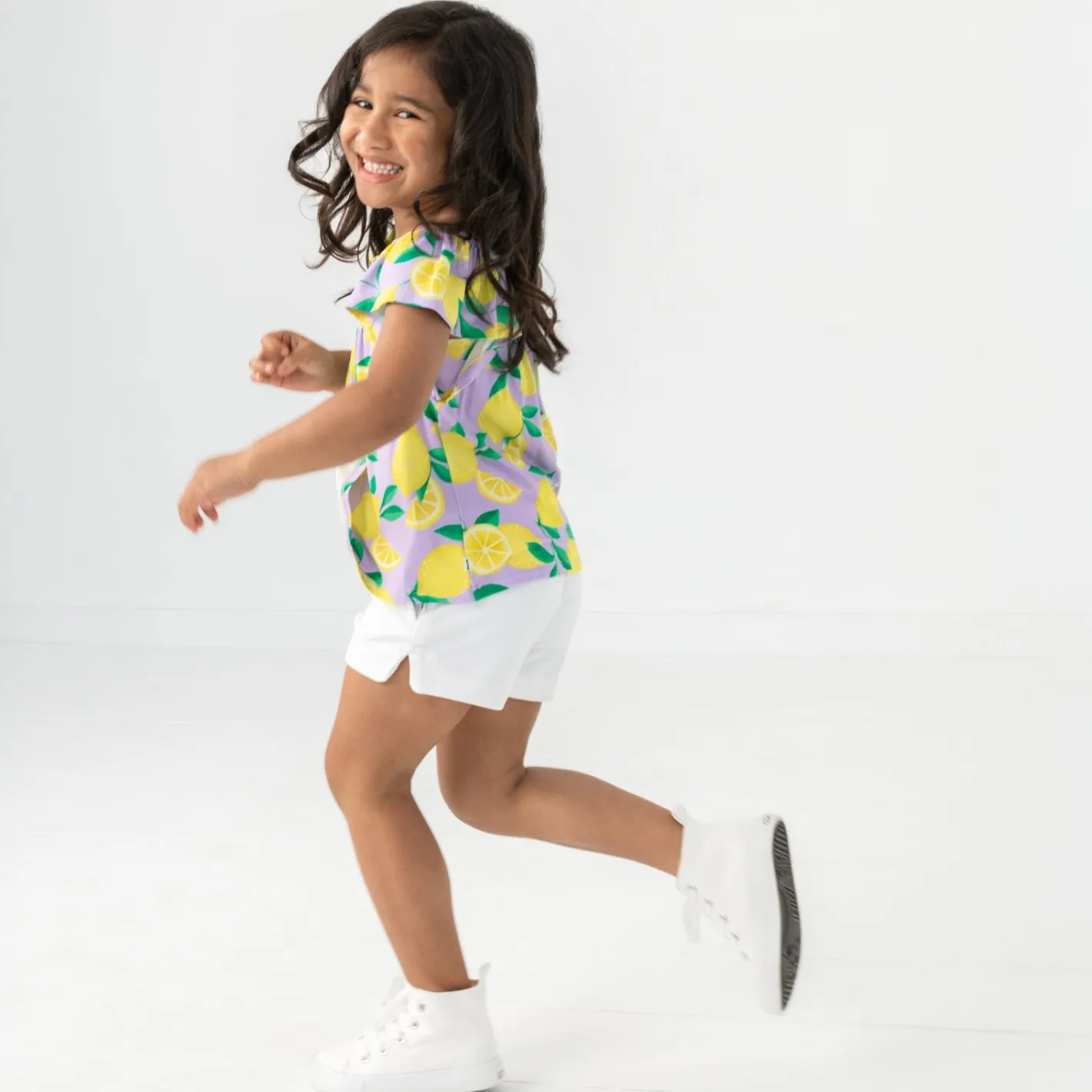 Tops & Tees|Tops & Tees<Little Sleepies Smocked Flutter Top Sunny Citrus