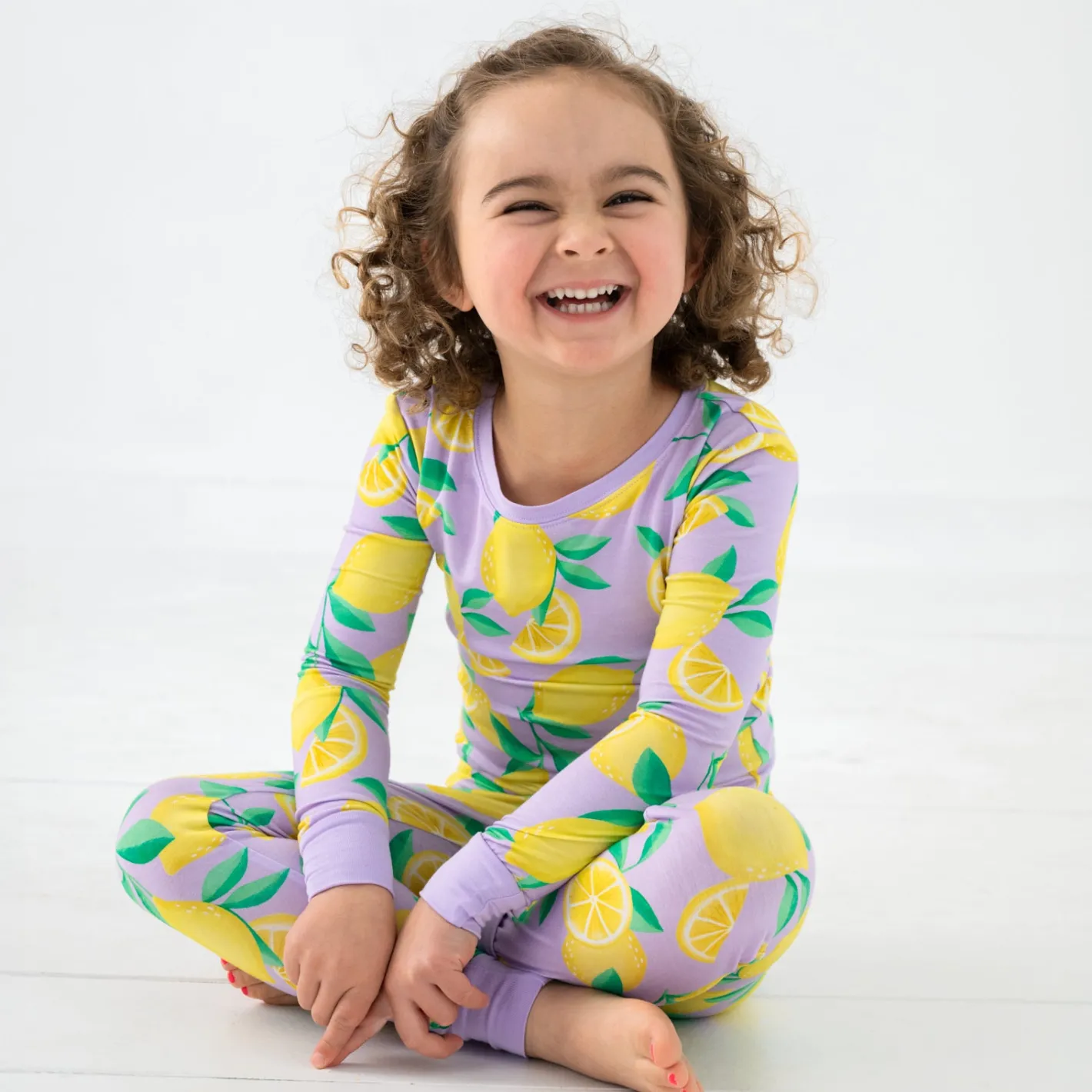 Two-Piece Pj Sets|Two-Piece Pj Sets<Little Sleepies Two-Piece Pajama Set Sunny Citrus
