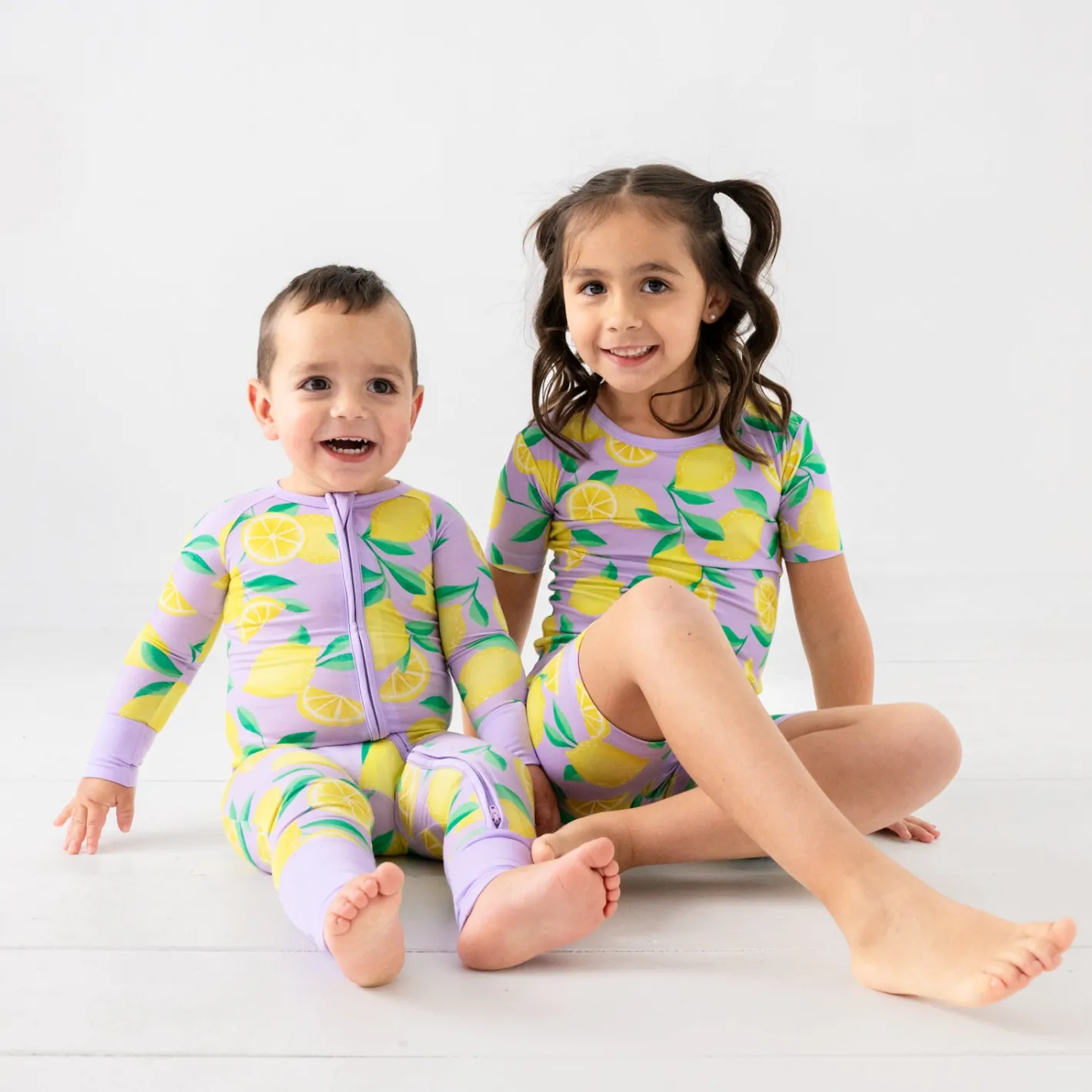 Two-Piece Pj Sets|Two-Piece Pj Sets<Little Sleepies Two-Piece Pajama Set Sunny Citrus