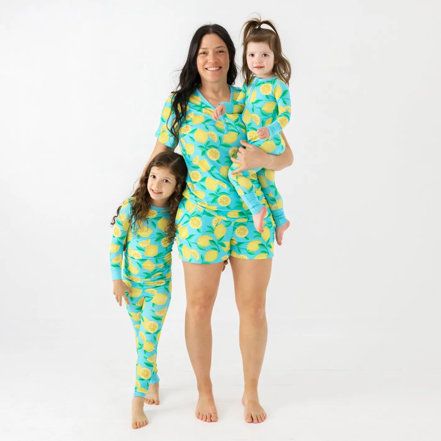 Mommy & Me|Mommy & Me<Little Sleepies Women's Short Sleeve Pajama Top Sunny Citrus