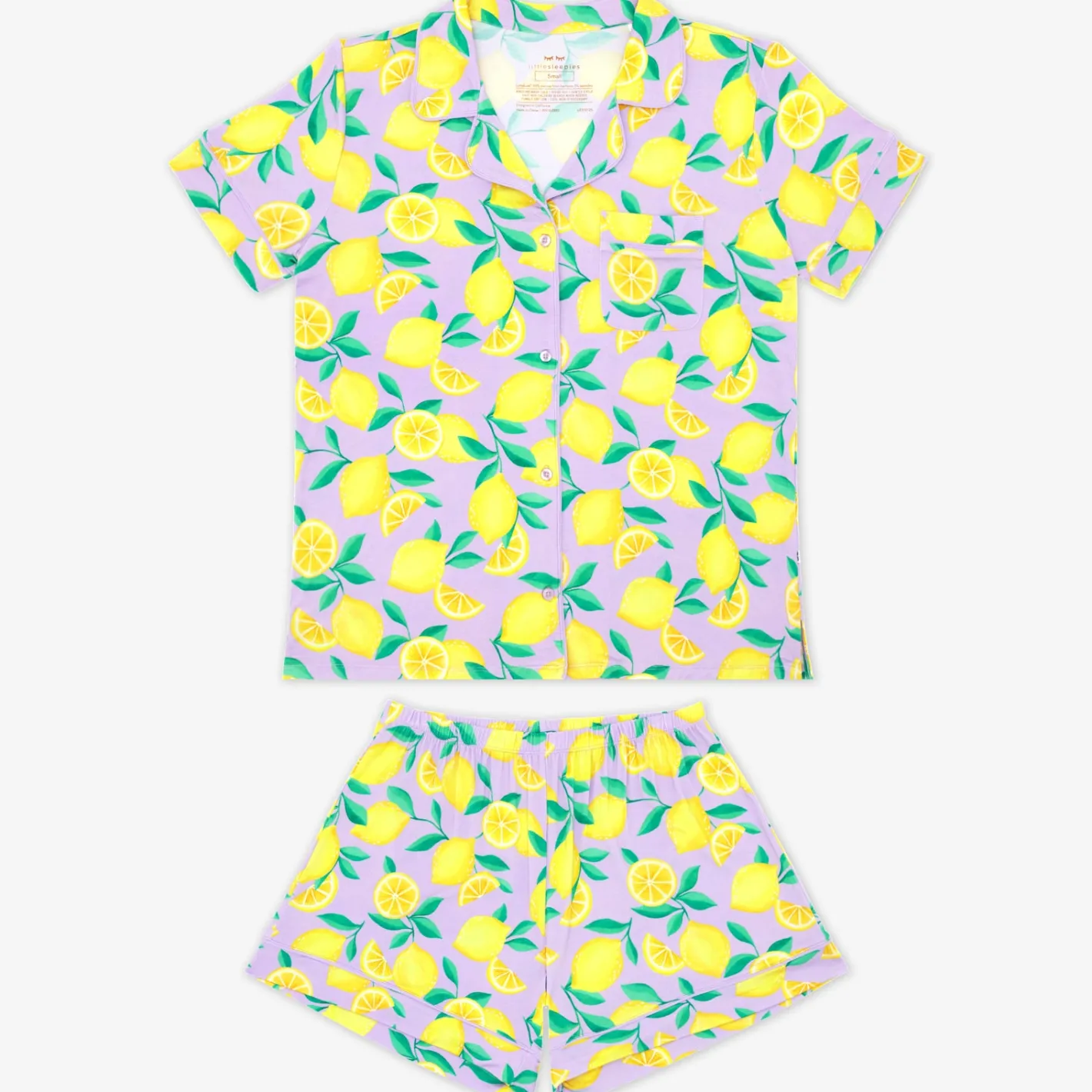 Mommy & Me|Mommy & Me<Little Sleepies Women's Pajama Set Sunny Citrus