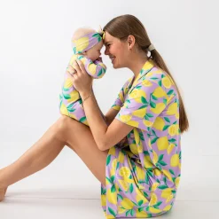 Mommy & Me|Mommy & Me<Little Sleepies Women's Pajama Set Sunny Citrus