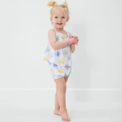 Tops & Tees|Tops & Tees<Little Sleepies Smocked Top with Bloomer Sunshine