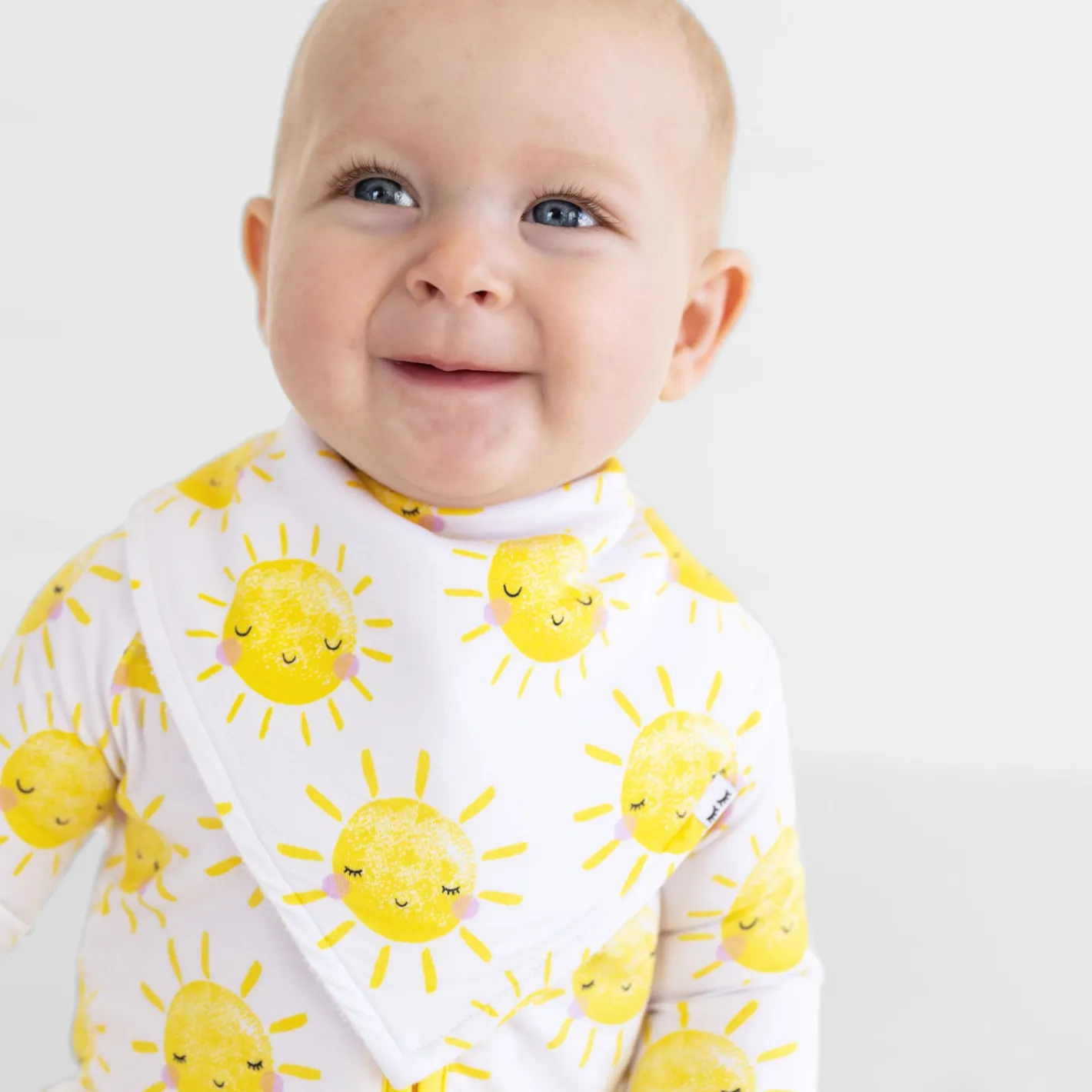 Bibs<Little Sleepies Bandana Bib Sunshine