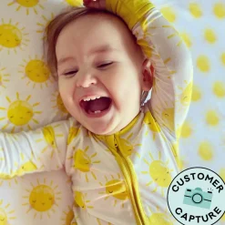 Sheets<Little Sleepies Fitted Crib Sheet Sunshine