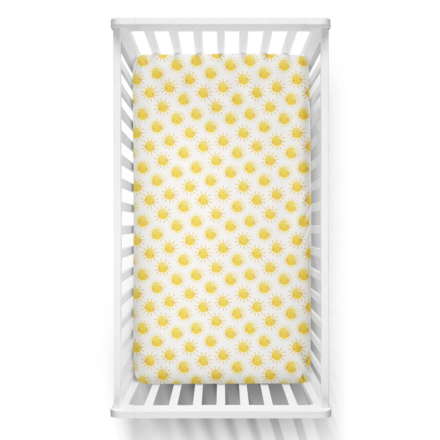 Sheets<Little Sleepies Fitted Crib Sheet Sunshine