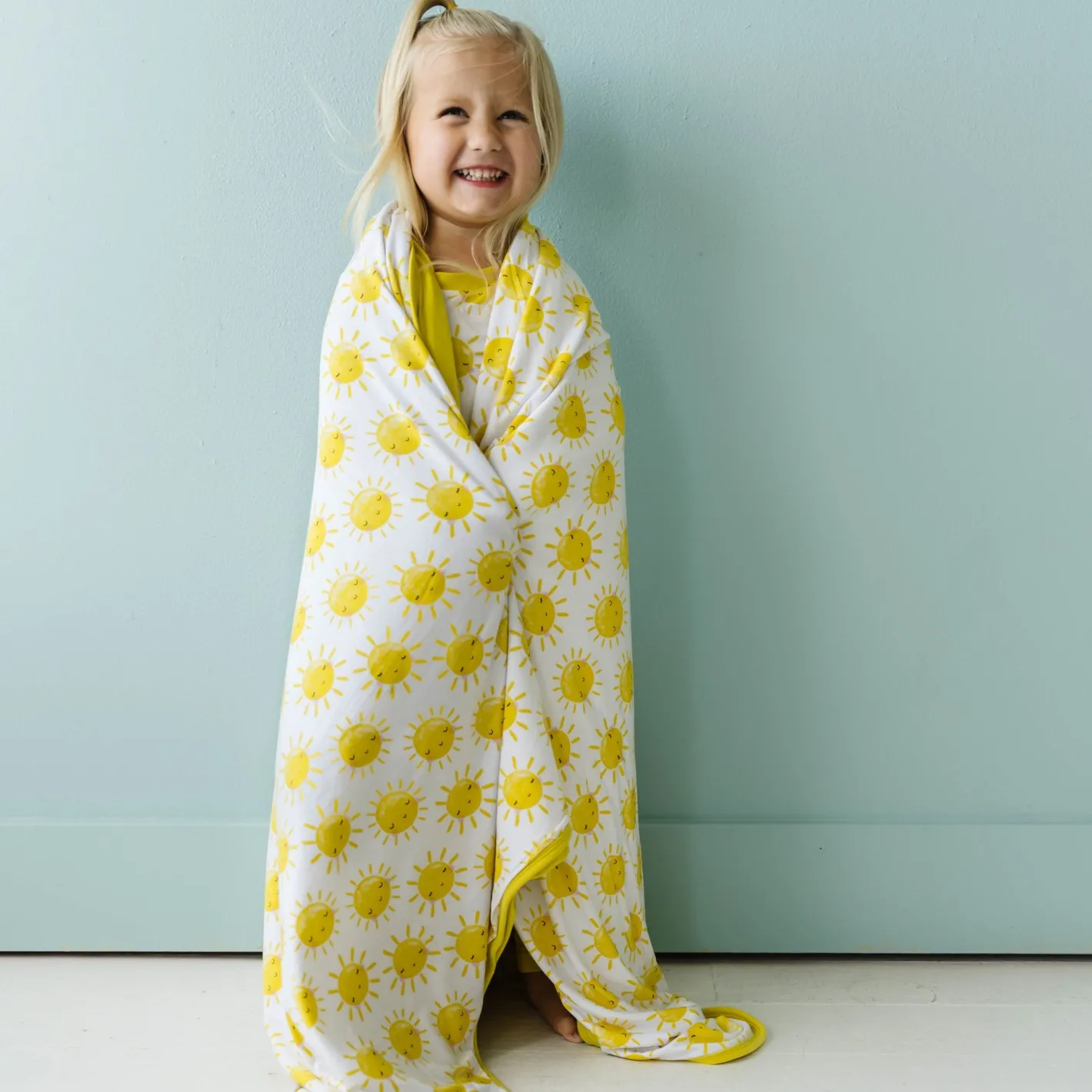 Cloud Blankets|Cloud Blankets<Little Sleepies Large Cloud Blanket® Sunshine