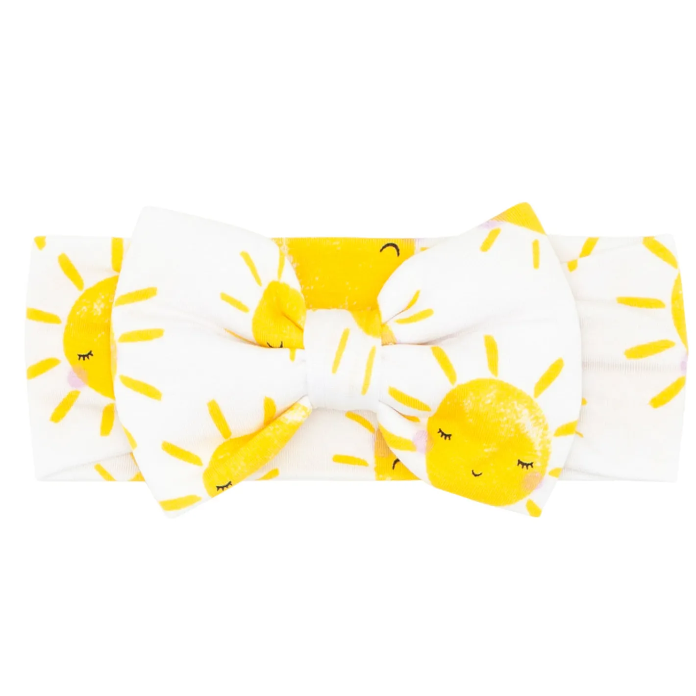 Hats & Headbands<Little Sleepies Luxe Bow Headband Sunshine
