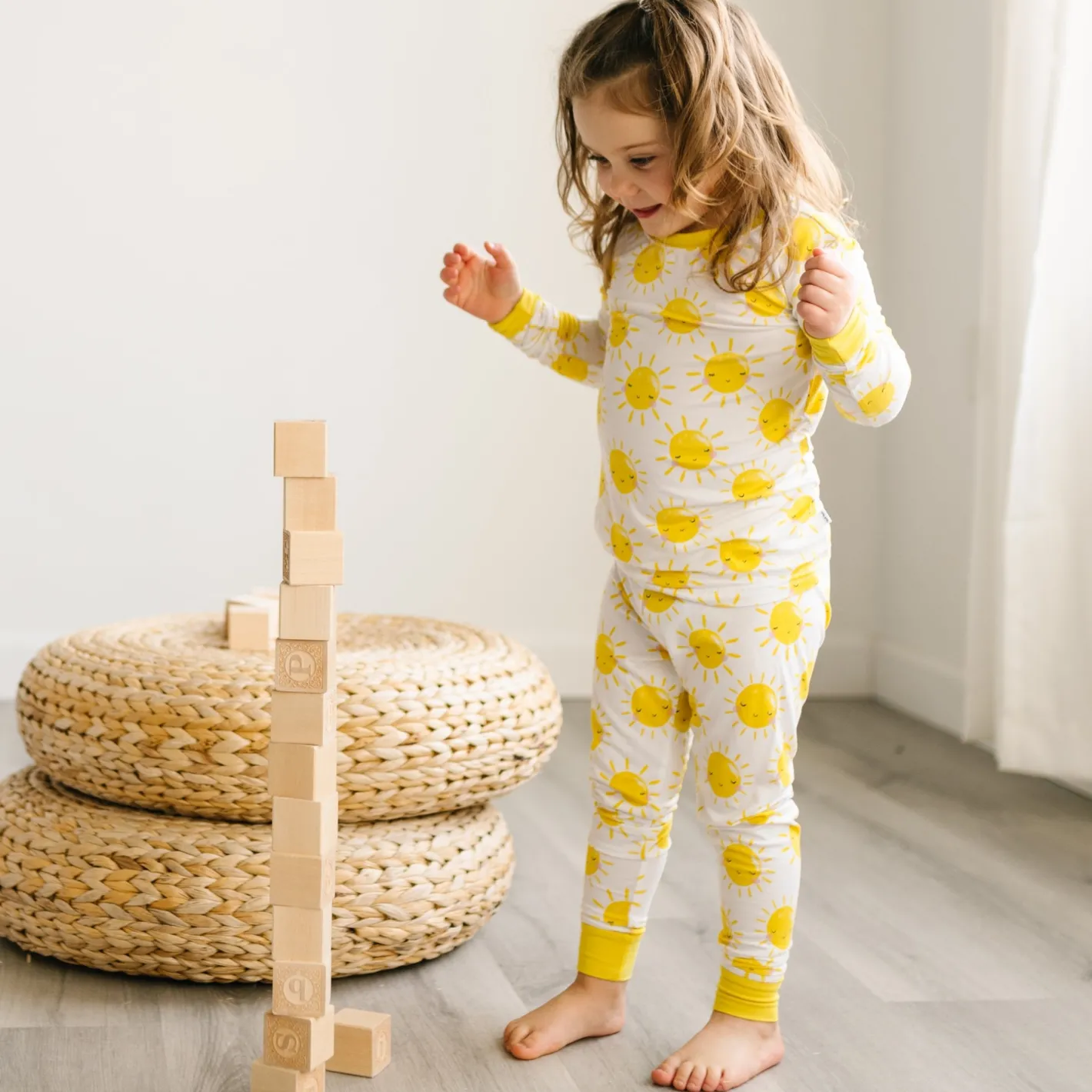 Two-Piece Pj Sets|Two-Piece Pj Sets<Little Sleepies Two-Piece Pajama Set Sunshine