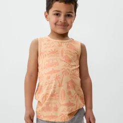 Tops & Tees|Tops & Tees<Little Sleepies Pocket Tank Surf Shack