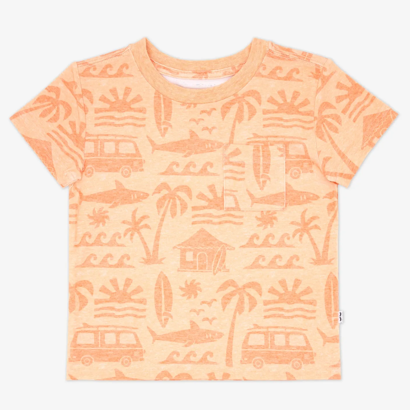 Tops & Tees|Tops & Tees<Little Sleepies Relaxed Pocket Tee Surf Shack