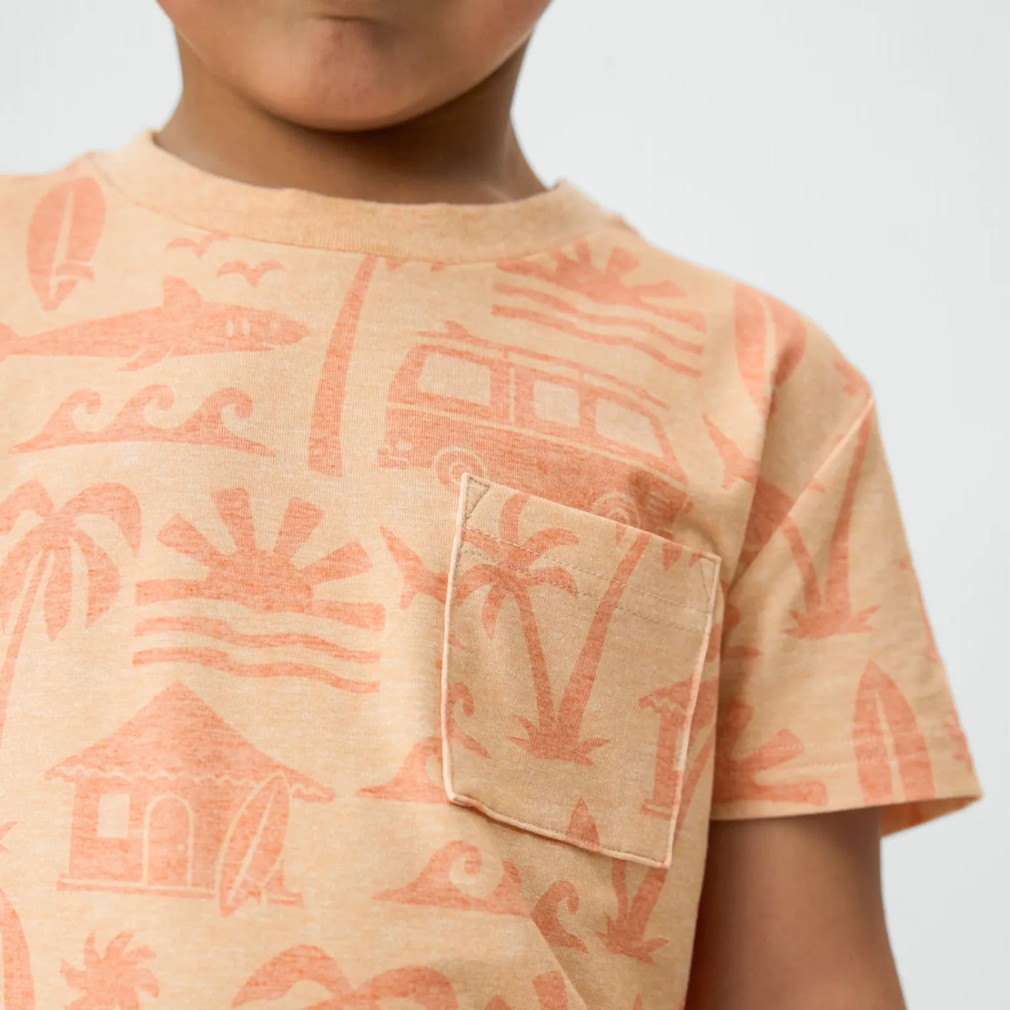 Tops & Tees|Tops & Tees<Little Sleepies Relaxed Pocket Tee Surf Shack