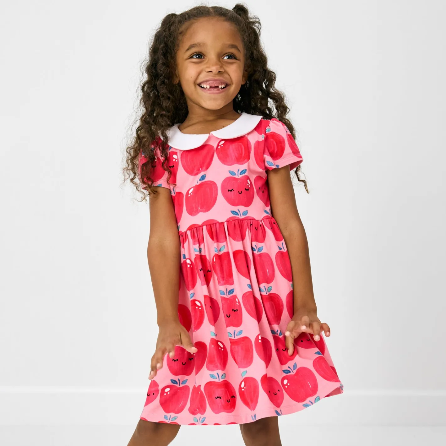 Dresses|Dresses<Little Sleepies Collar Skater Dress Sweet Orchard
